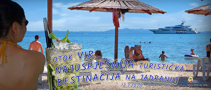 Otok Vir najuspješnija turistička destinacija na Jadranu