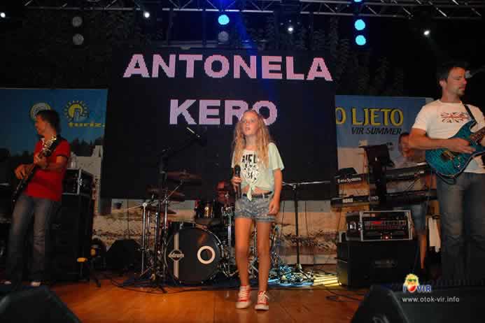 Dječji festival pjevača amatera Vir Fest 2013 Antonela Kero