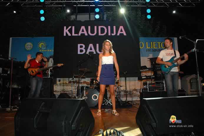 Dječji festival pjevača amatera Vir Fest 2013 Klaudija Bauk