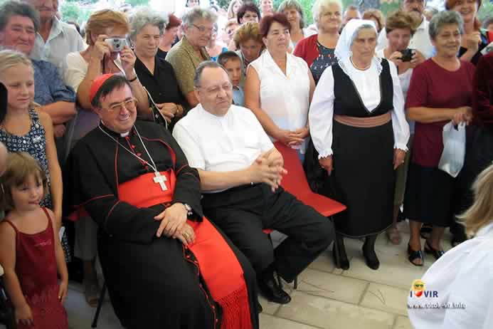 Kardinal Vinko Puljić i Milivoj Bolobanić